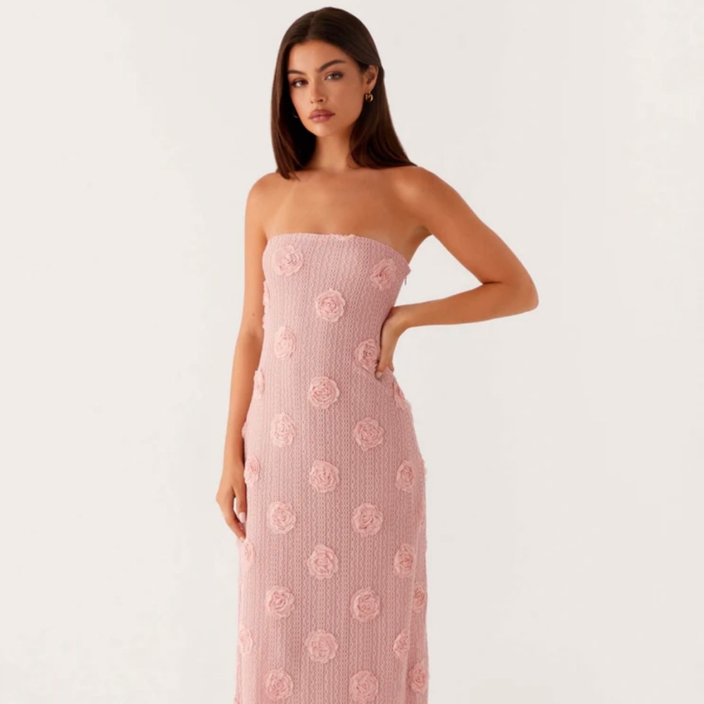 Pink Floral Dress